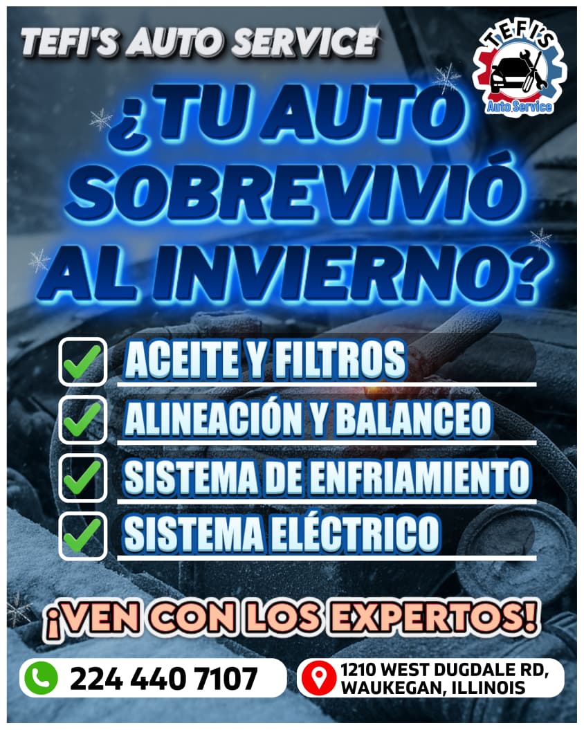 Promoción 5 TEFI'S Auto Service